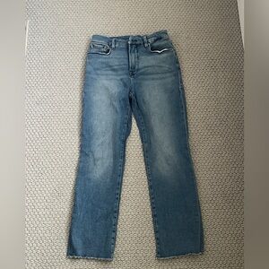 GOOD AMERICAN JEANS
SOFT-TECH GOOD LEGS STRAIGHT JEANS